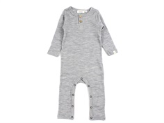 Lil Atelier grey melange heldragt merinould